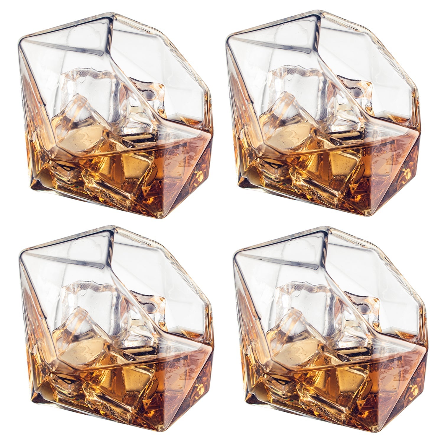 Diamond Whiskey and Wine Decanter, Great Gift! 750ml-3