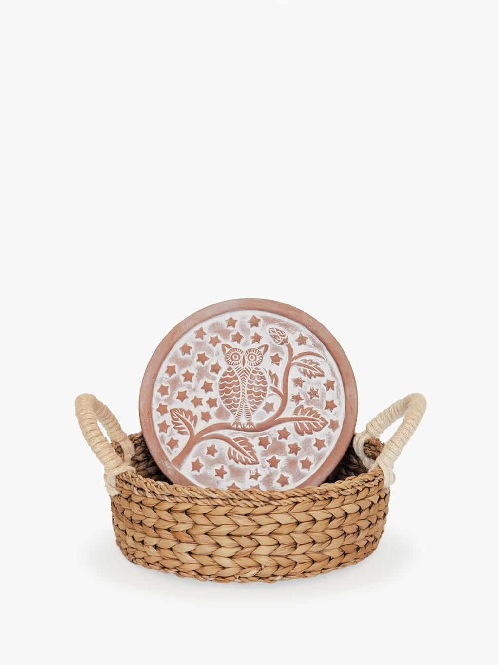 Bread Warmer & Basket - Owl Round-4