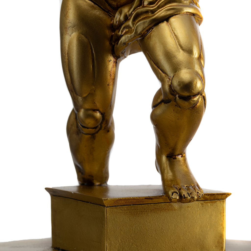 Atlas Bronze World Whiskey Decanter Globe - 15" Tall