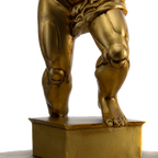 Atlas Bronze World Whiskey Decanter Globe - 15" Tall