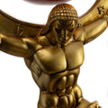 Atlas Bronze World Whiskey Decanter Globe - 15" Tall