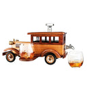 Old Fashioned Car Whiskey Decanter Set, 750ml Decanter Spigot-4