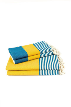 Multi Color Turkish Towel Bundle (Shipping fees may apply)-17