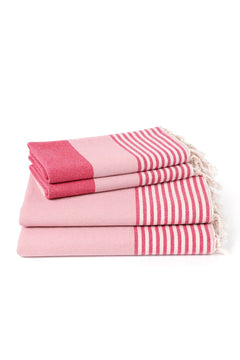 Multi Color Turkish Towel Bundle (Shipping fees may apply)-6