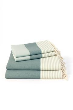 Multi Color Turkish Towel Bundle (Shipping fees may apply)-8