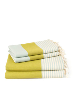Multi Color Turkish Towel Bundle (Shipping fees may apply)-9