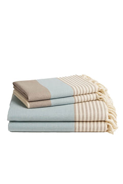Multi Color Turkish Towel Bundle (Shipping fees may apply)-11