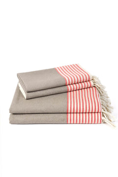 Multi Color Turkish Towel Bundle (Shipping fees may apply)-14