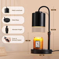 Candle Warmer Lamp With Programmable Dimmer Matte Black