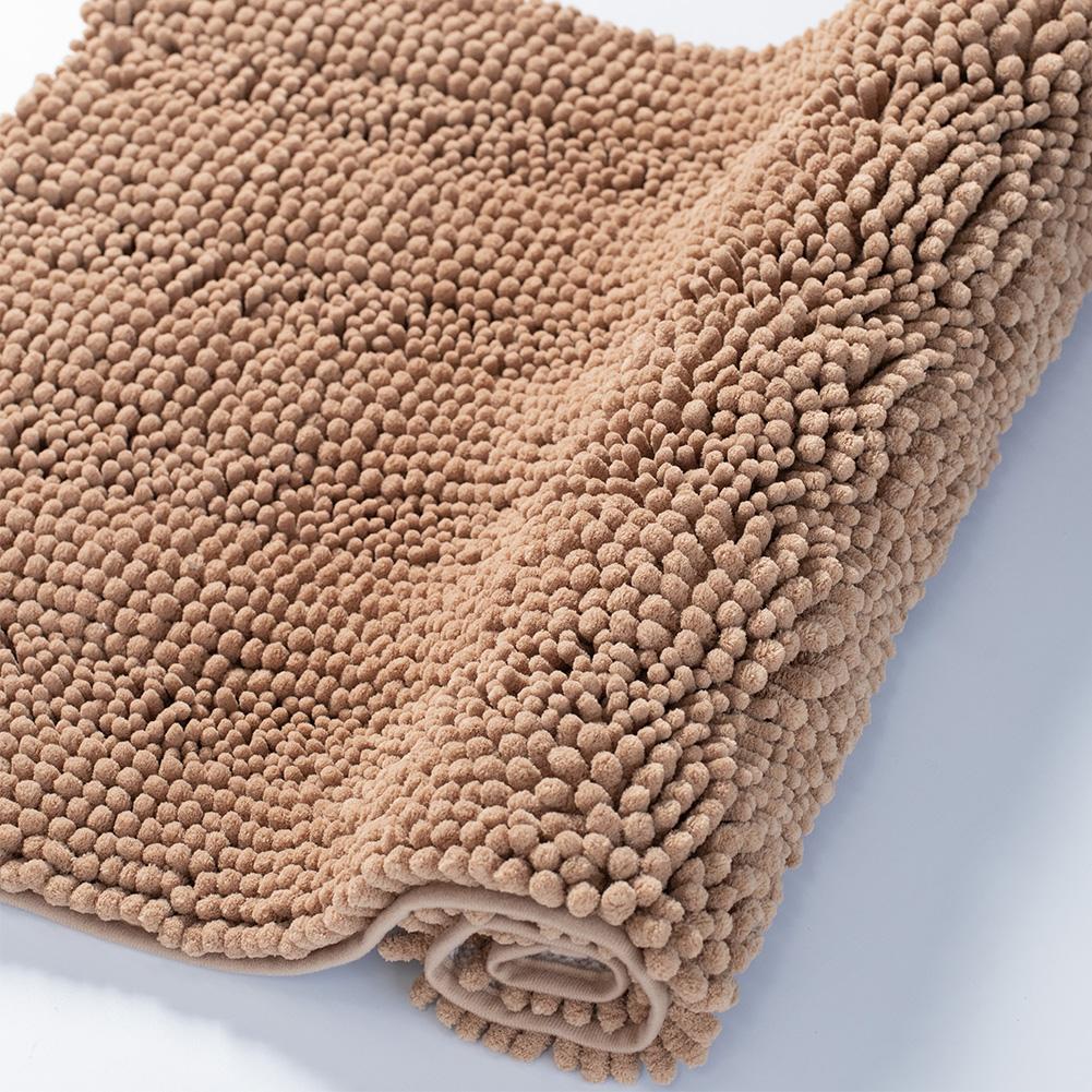 Soft Absorbent Durable Non-Slip Bathroom Rug Mat, Solid Color, Room Decor, Graduation Gifts, Fathers Day Gift, Mother Gift (Shipping fees may apply)-1