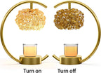 Bronze Hand crafted Candle Warmer Lamp Adjustable Timer