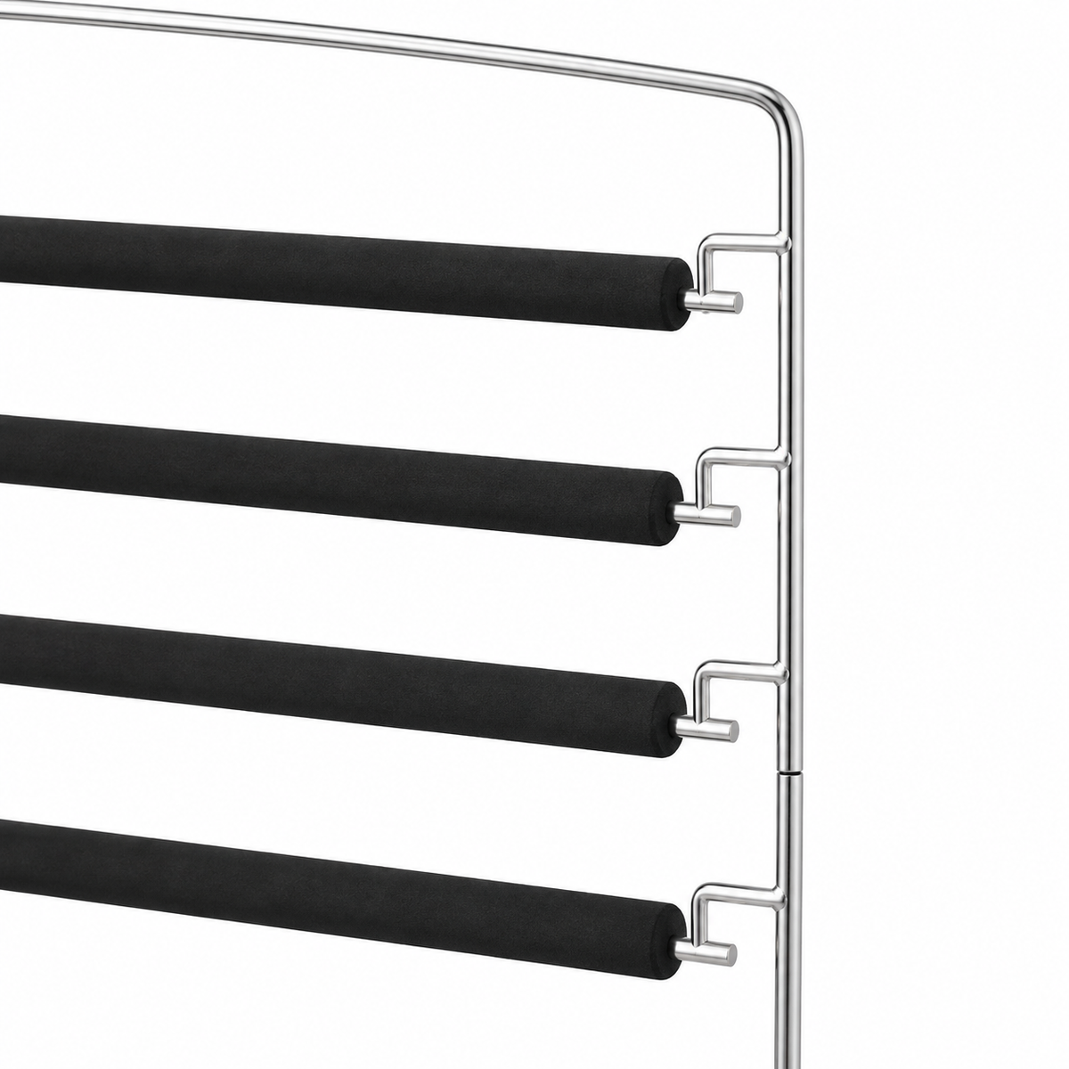 5-Tier Pants Hangers with Foam - 1 Case (30 Hangers)-2