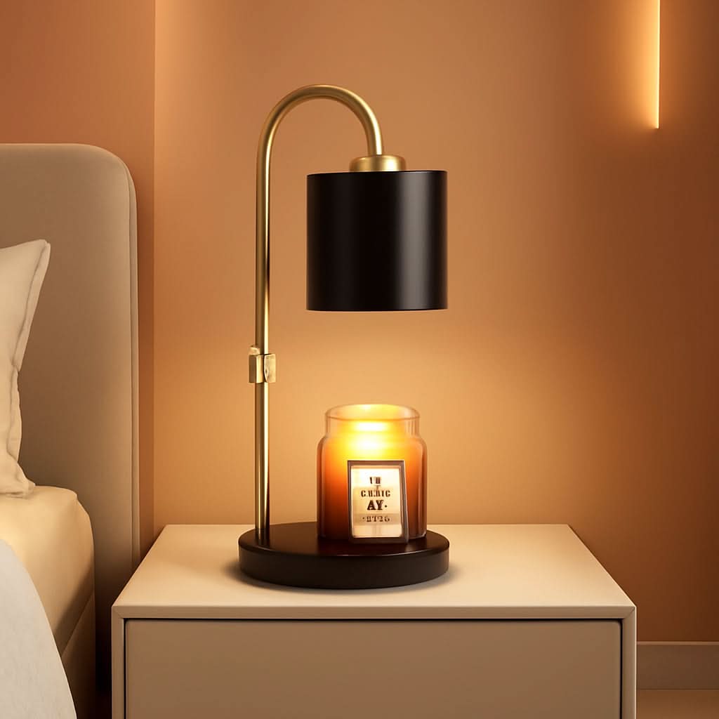 Candle Warmer Lamp With Programmable Timer Dimming