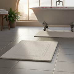 (2 pack) 21x34" 100% Cotton Tufted Bath Rugs