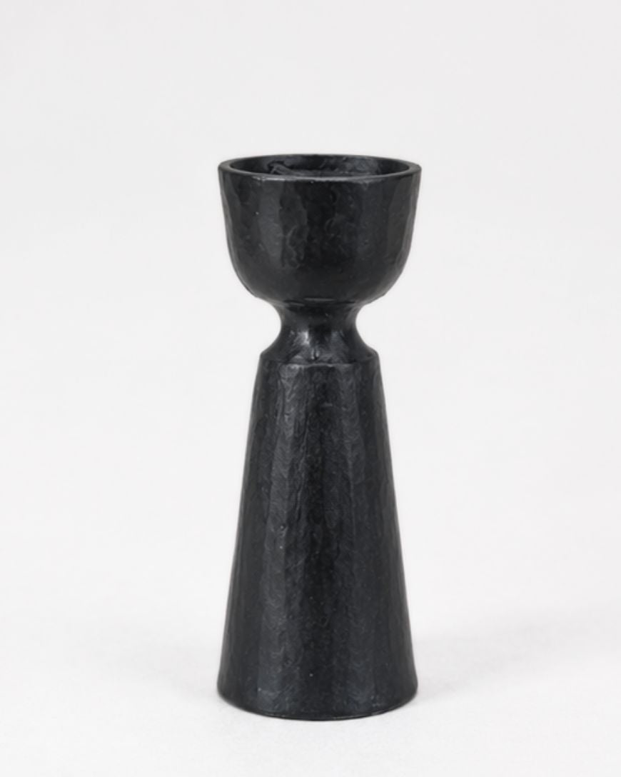 Foundry Hand-Forged Iron Candle Stand-1