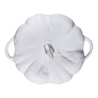 STAUB La Cocotte 3.25 L Cast Iron Pumpkin Cocotte, Pure-White-1
