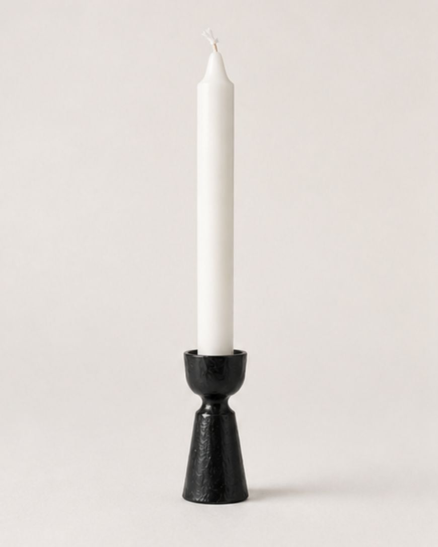 Foundry Hand-Forged Iron Candle Stand-4