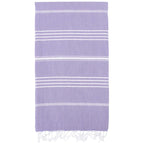 Lilac Monaco Turkish Towel – Lightweight Quick Dry Beach & Bath Towel, Luxury Turkish Cotton Spa Towel, Travel & Pool Towel-4