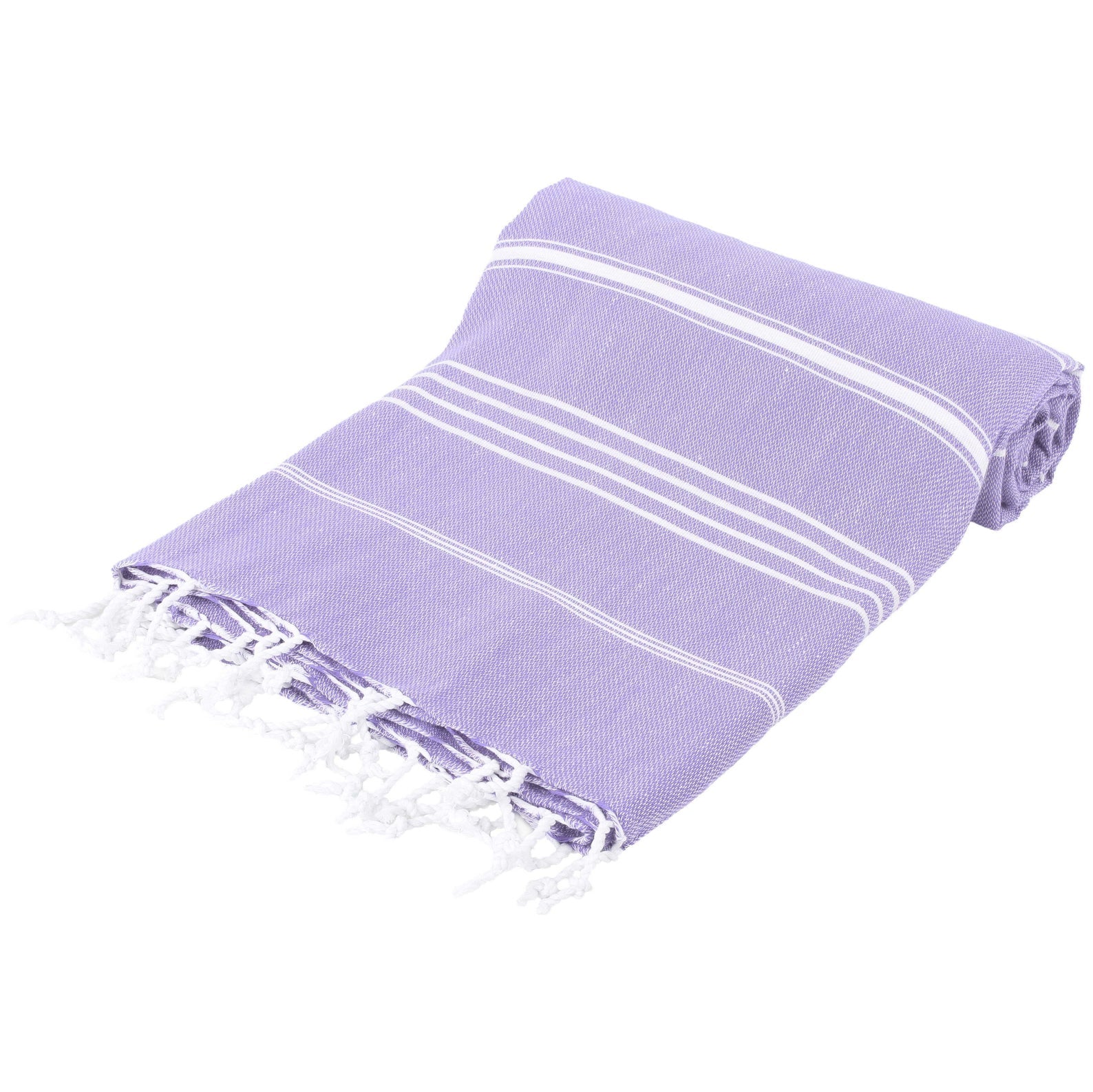 Lilac Monaco Turkish Towel – Lightweight Quick Dry Beach & Bath Towel, Luxury Turkish Cotton Spa Towel, Travel & Pool Towel-3
