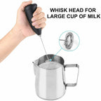 Portable Handheld Milk Frother – Coffee & Latte Whisk-3