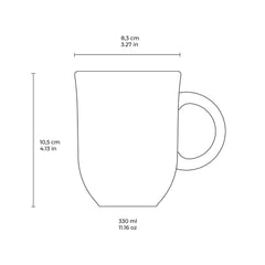Porto Brasil PISTACHE COUP MUG 11.16 oz.  SKU: '12326108802