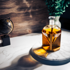 Diamond Decanter For Whiskey, Liquor, 750ml