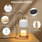 Adjustable Candle Warmer Lamp With Programmable Dimmer