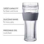Unbreakable Double Wall Insulated Freezable Beer Glasses-3