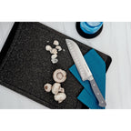 Superior 7 inch Santoku Knife - Gray-4