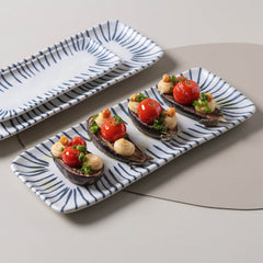 Porto Brasil ELEMENTO RECTANGULAR PR MEDIUM ORGANIC STONEWARE dia. 12.99x5.12"  SKU: '1401493101