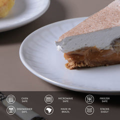 Porto Brasil AURORA DESSERT PLATE COUP dia. 7.63"  SKU: '1426119901