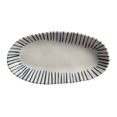 Porto Brasil ELEMENTO DEEP OVAL PR LARGE ORGANIC STONEWARE dia. 12.6x6.3"  SKU: '1441493101