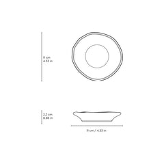 Porto Brasil GREENERY RAMEKIN JUTA STONEWARE dia. 4.33x0.87"  SKU: '14664106501