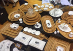 Bamboo Round Plate 4" inch | For Appetizers-3