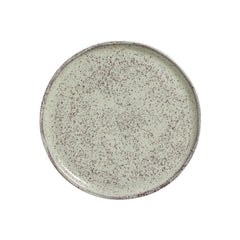 Porto Brasil PISTACHE BREAD PLATE STONEWARE dia. 6.1x0.63"  SKU: '15931108801