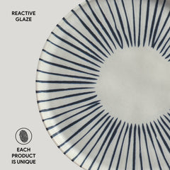 Porto Brasil ELEMENTO BREAD PLATE STONEWARE dia. 6.1x0.63"  SKU: '1593193101