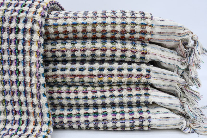 BUBBLE LIGHT MIX TERRY HAND TOWEL-2