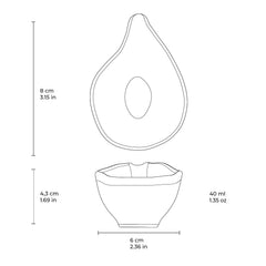 Porto Brasil GREENERY TEARDROP ORGANIC 1.35 oz.  SKU: '16414106501