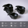 Porto Brasil MATTE BLACK TEARDROP ORGANIC 1.35 oz.  SKU: '1641473901