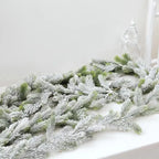 Winter Wonderland: Snow-Flocked Artificial Christmas Trees-3