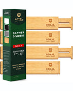 Drawer Dividers 22”, Natural-0