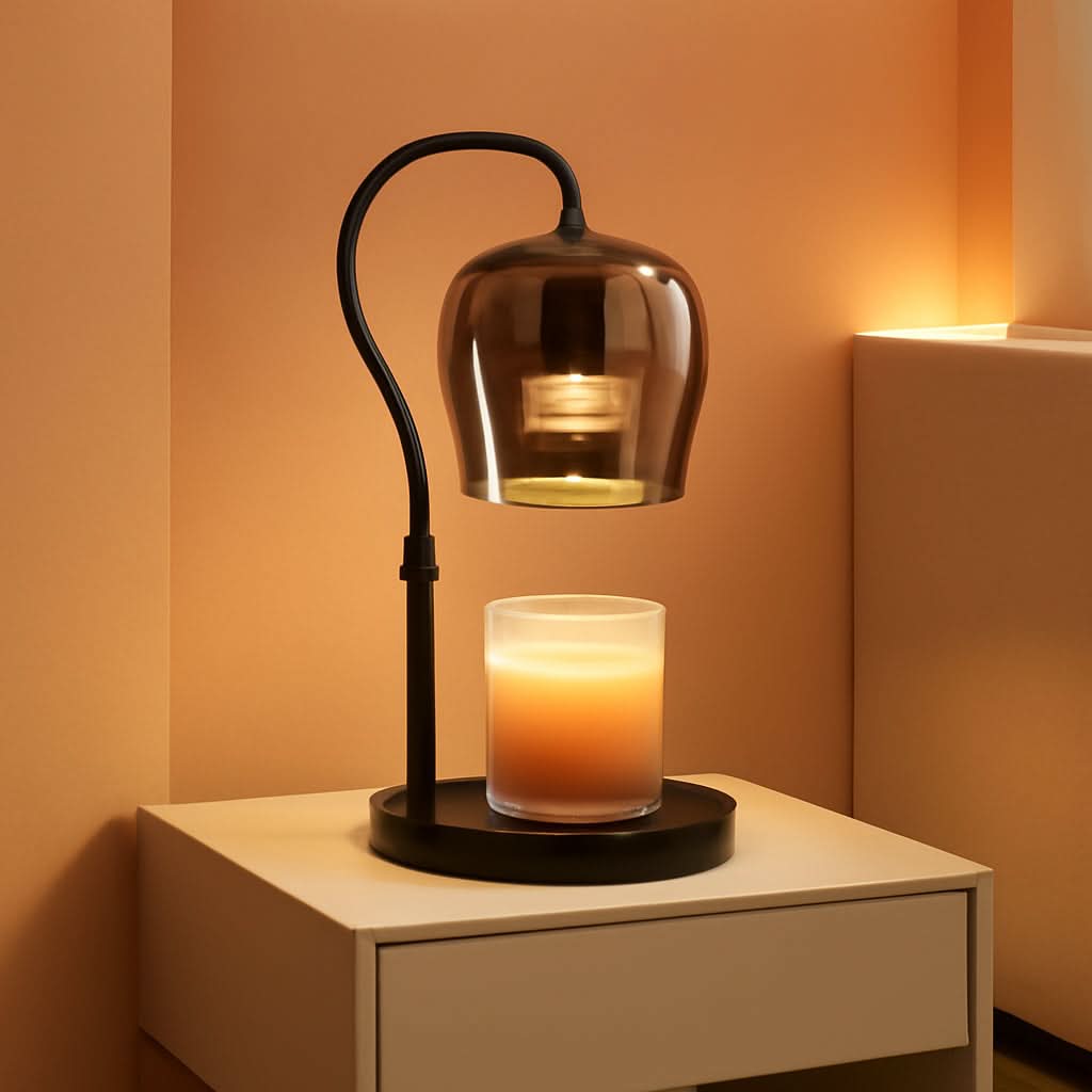 Candle Warmer Lamp Adjustable Height Dimmable Brightness