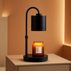 Candle Warmer Lamp With Programmable Dimmer Matte Black