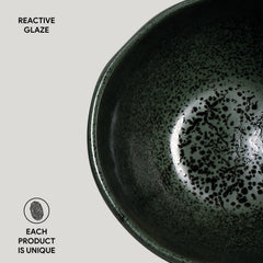 Porto Brasil GREENERY BOWL ORGANIC STONEWARE dia. 5.24"  SKU: '191495801