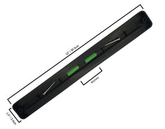 Magnetic Knife Tool Rack - 2 Black