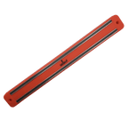 Kitchen Knife Set Kit | Red Handles | Red Magnetic Rack & sharpener