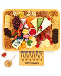 Cheese Board XXL with Cutlery Set-0