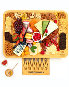 Cheese Board XXL with Cutlery Set-0
