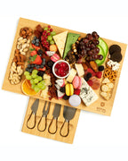 Cheese Board w/knives, 16.5"x11"-0
