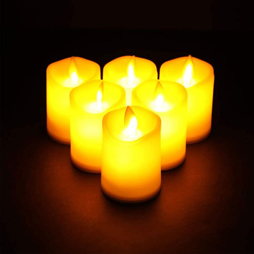 2"x2.8" tall Battery Candle (Set of 6）-0